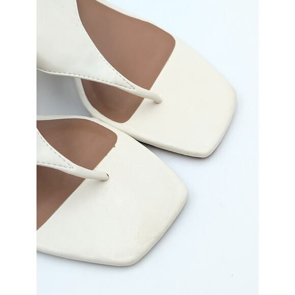 Nordstrom Rack Fonda Women's Ankle Strap Wedge Sandal Ivory Vanilla Size US7M - Picture 9 of 9